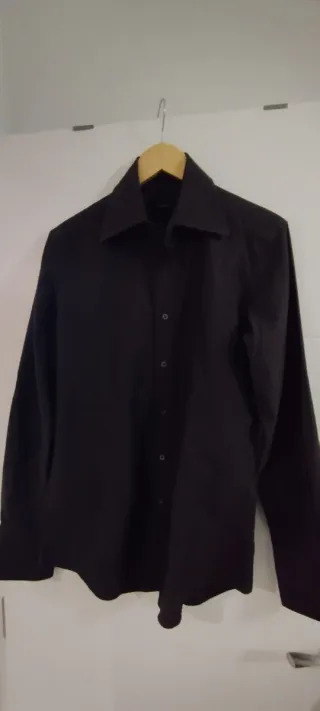 Camisa Gucci Talla 40/15.5 Negra