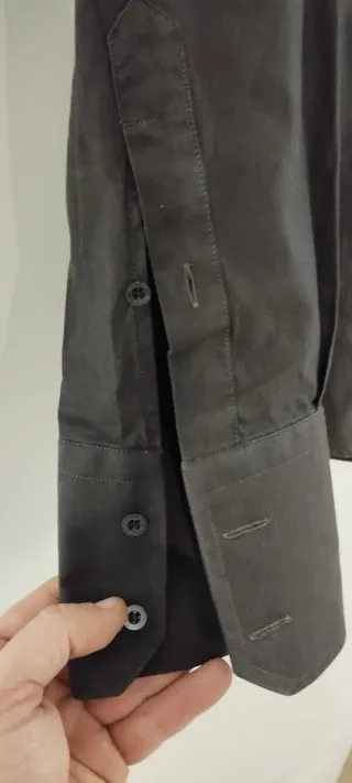 Camisa Gucci Talla 40/15.5 Negra