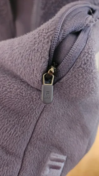 Sudadera Fila Fleece Capucha Azul Talla XS