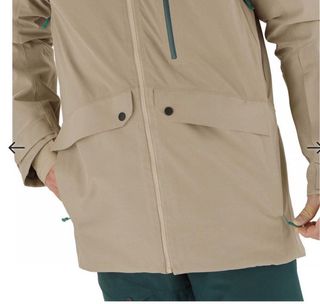 Abrigo Salomon Beige Hombre