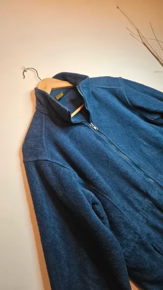 Fleece L.L.Bean Unisex Azul Talla M