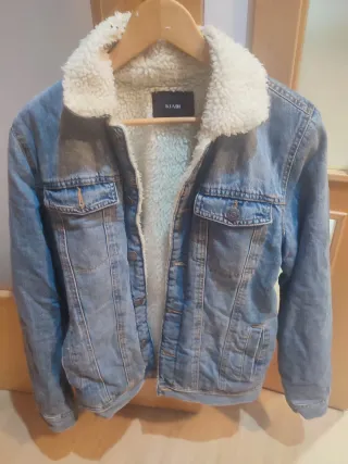 Chaqueta vaquera Kiabi con borrego