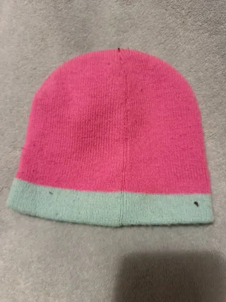 Gorro infantil Palace Pets rosa y turquesa