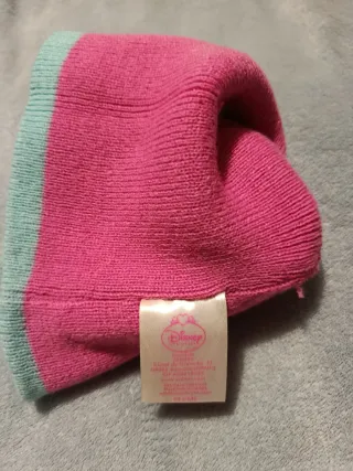 Gorro infantil Palace Pets rosa y turquesa