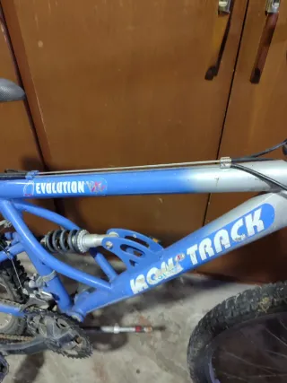 Bicicleta Montaña Iron Track Azul