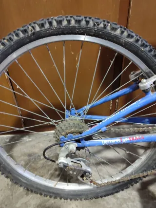 Bicicleta Montaña Iron Track Azul