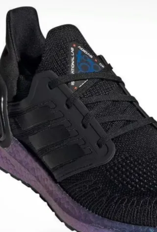 Adidas Ultraboost T 44.5 Hombre Negro/Morado