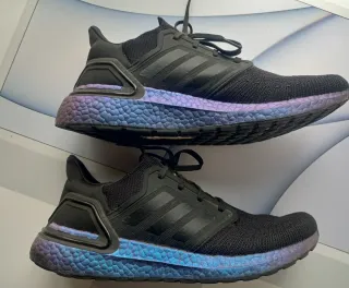 Adidas Ultraboost T 44.5 Hombre Negro/Morado