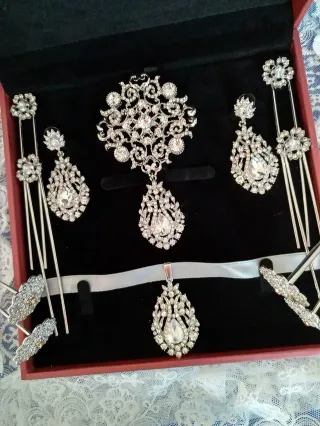 Aderezo Fallera Plata Nuevo