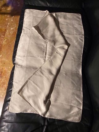 Foulard Loewe 100% Seta Grigio Perla