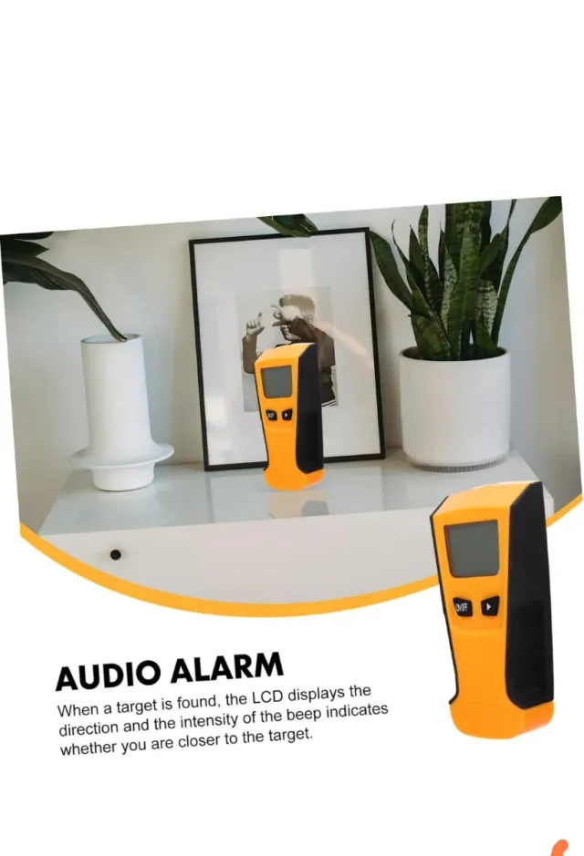 Detector Metales Pared Audio Alarma