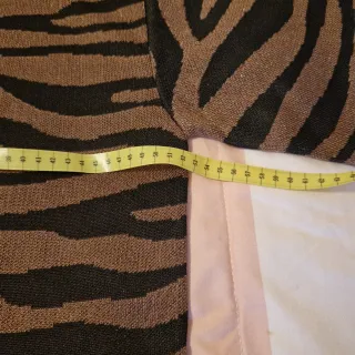 Jersey Zara Animal Print oversiza