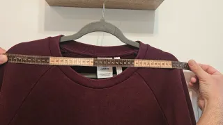 Sudadera Adidas Originals Trefoil Borgoña Talla L