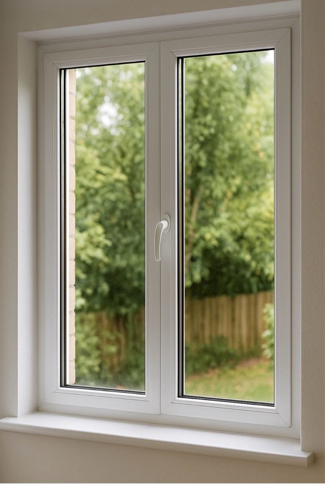 Ventana PVC y aislamiento