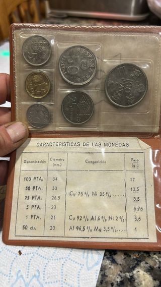 Colección monedas MUNDIAL 1980-1982