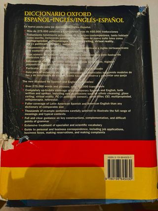 The Oxford Spanish Dictionary