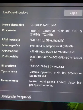 Dell Optiplex 5060 Micro PC