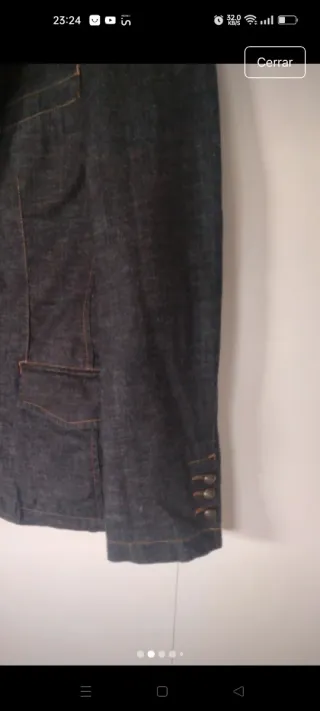 Blazer Zara Man Vaquero Talla 54