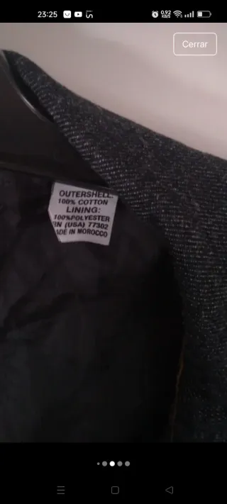 Blazer Zara Man Vaquero Talla 54