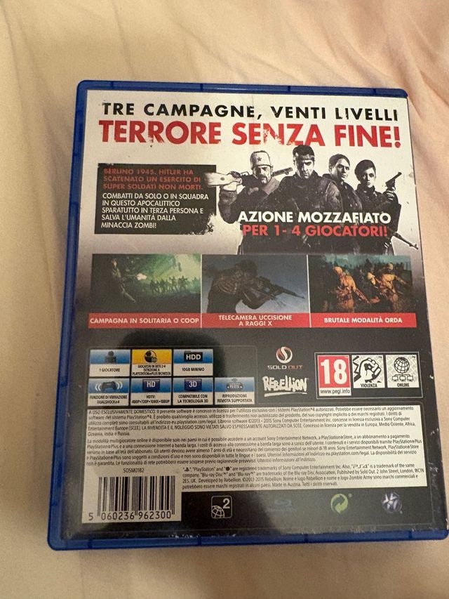 Zombie Army Trilogy PS4