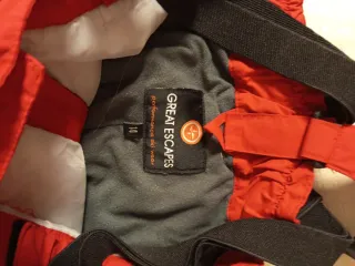 Pantaloni sci rossi Great Escapes taglia 14 anni