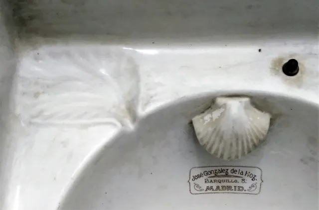 Lavabo de loza inglés TWIYFORDS S.XIX