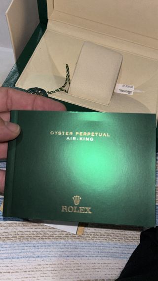 Rolex Oyster Perpetuas Air King “full set”