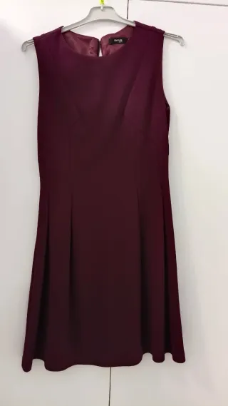 Vestido Formula Joven morado sin mangas