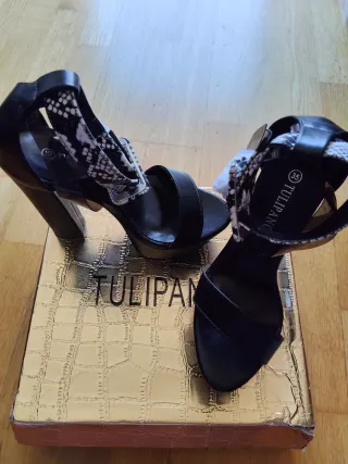 Sandalias Tulipano Tacón Alto