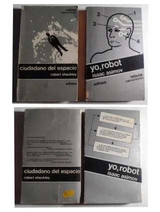 12 LIBROS CIENCIA FICCIÓN COLECCIÓN NEBULAE EDHASA