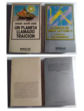12 LIBROS CIENCIA FICCIÓN COLECCIÓN NEBULAE EDHASA