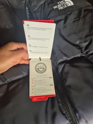 Chaqueta The North Face Negra y Gris