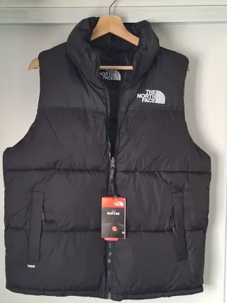 Chaleco The North Face Nuptse Negro Talla L