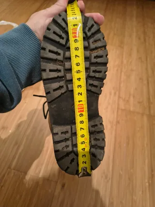 Botas militares infantiles negras