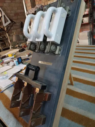 Interruptor Cuchillas Antiguo Gigante