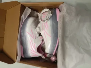 Scarpe bambina n.29 con luci LED e pattini