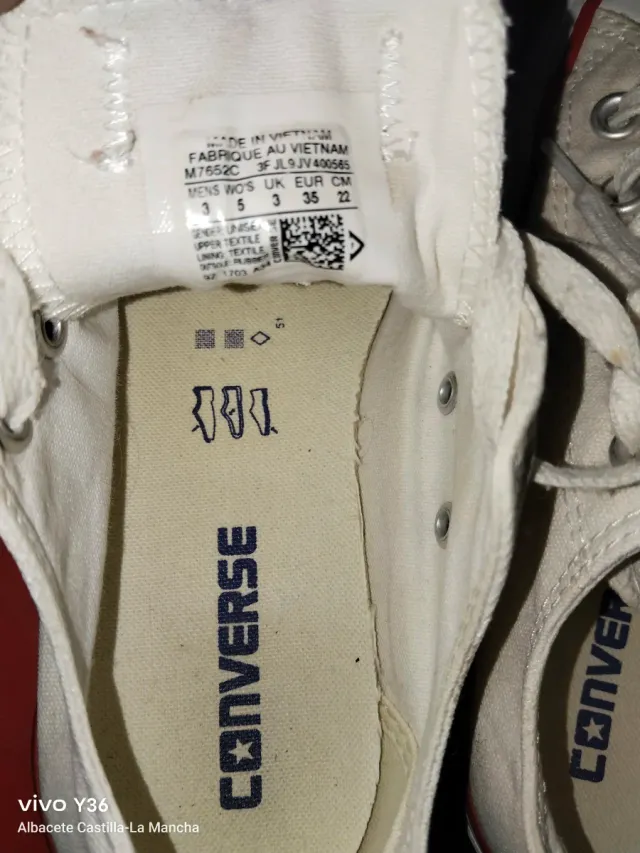 Zapatillas Converse Blancas