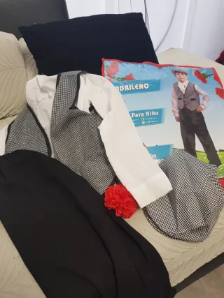 Traje Chulapo Niño Talla 5-6 Años