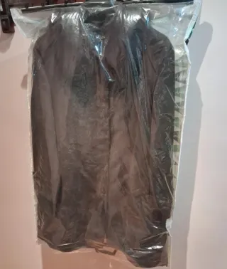 Chaquetón ante mujer T44 con cuello pelo