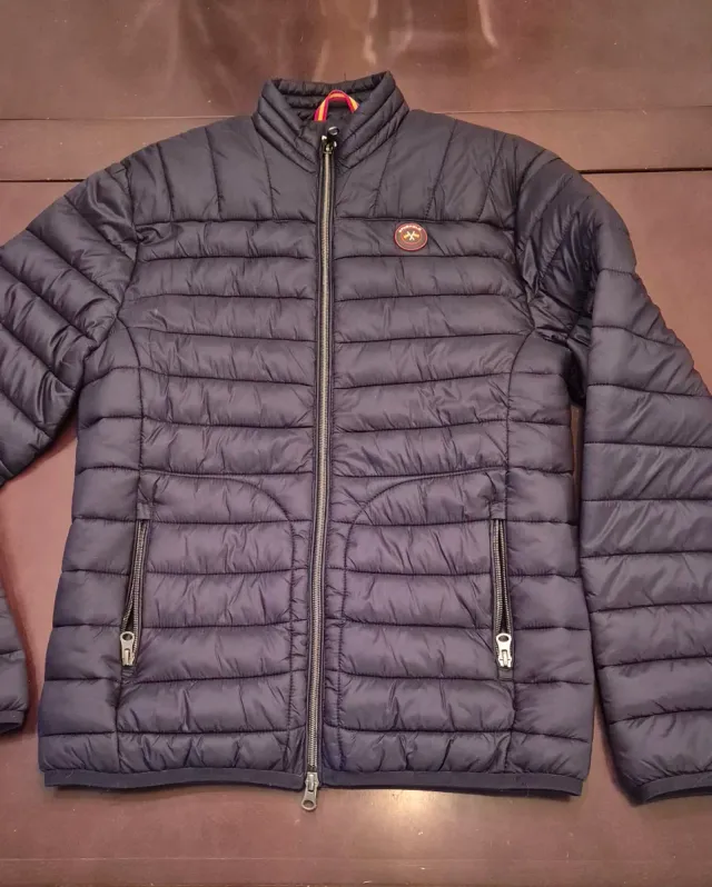 Chaqueta acolchada Spagnolo azul. Talla 16 años .