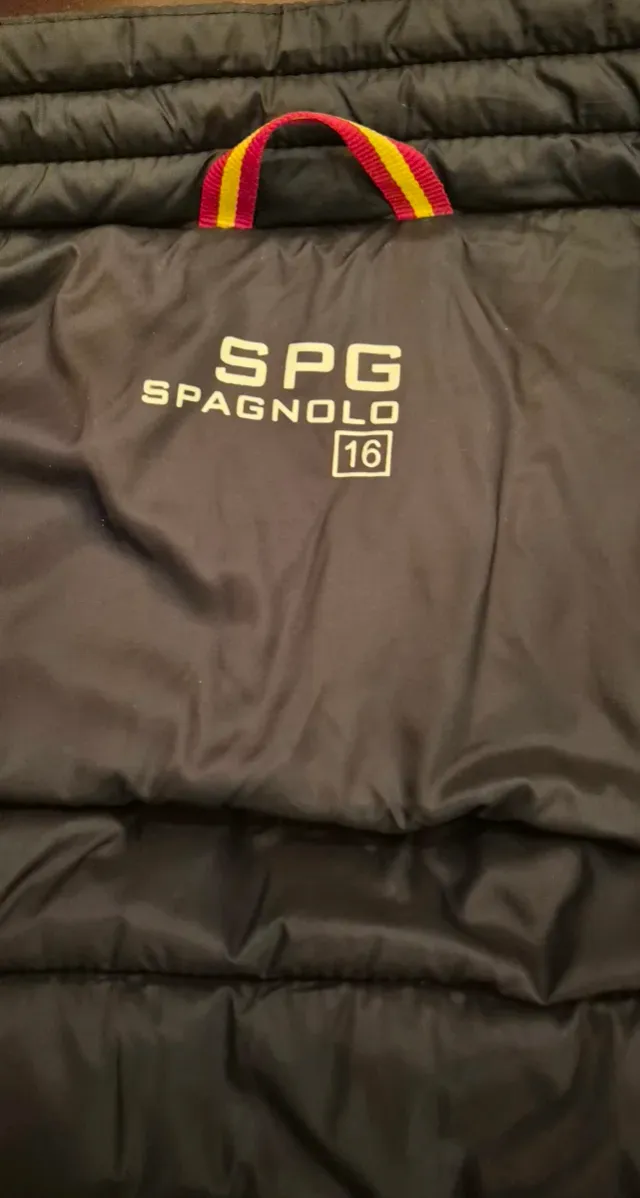 Chaqueta acolchada Spagnolo azul. Talla 16 años .