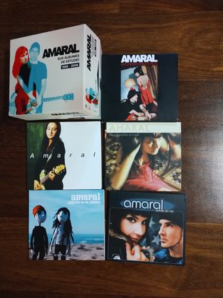 Amaral - Sus Álbumes De Estudio (1998-2008) 6CD
