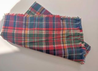 Bufanda Zara Cuadros Chico