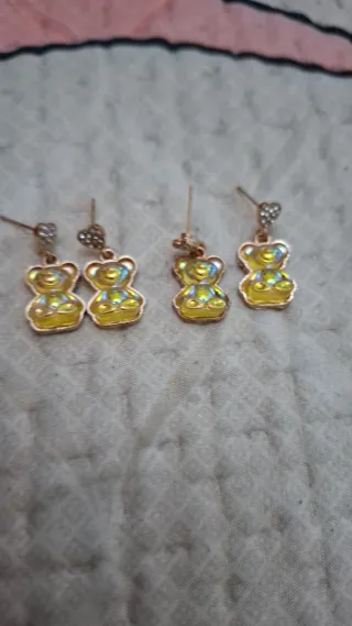 Collares de oso con diamantes de imitación