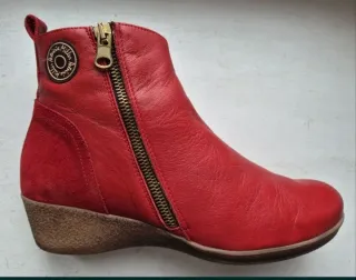 Botines Patricia Miller Rojos Talla 39