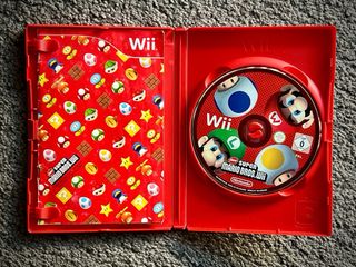 Wii Juego Super Mario Bros completo.￼