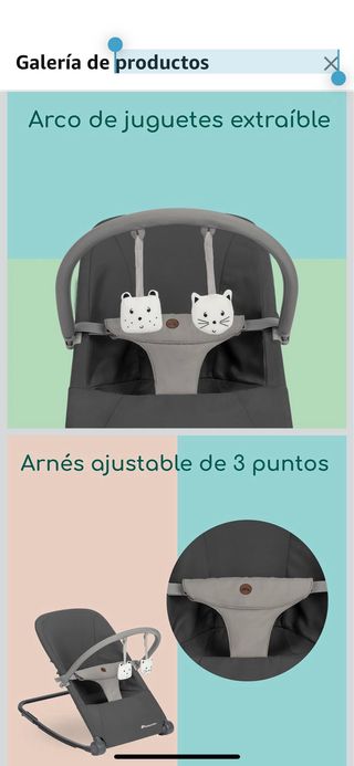 Hamaca Bebé Bebeconfort Aster 0-2 años