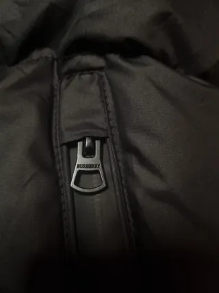 Abrigo Burberry Negro