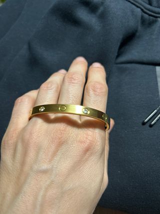 Pulsera Cartier Oro 18k Diamantes