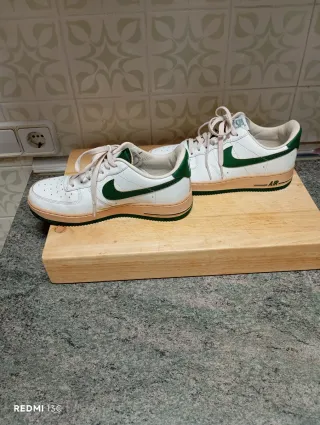 Zapatillas Nike Air Force 1 Blancas y Verdes